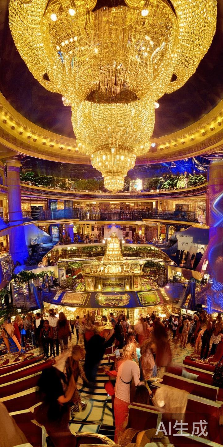 威斯尼太阳城内设有各种娱乐场所，包括主题赌场、购物